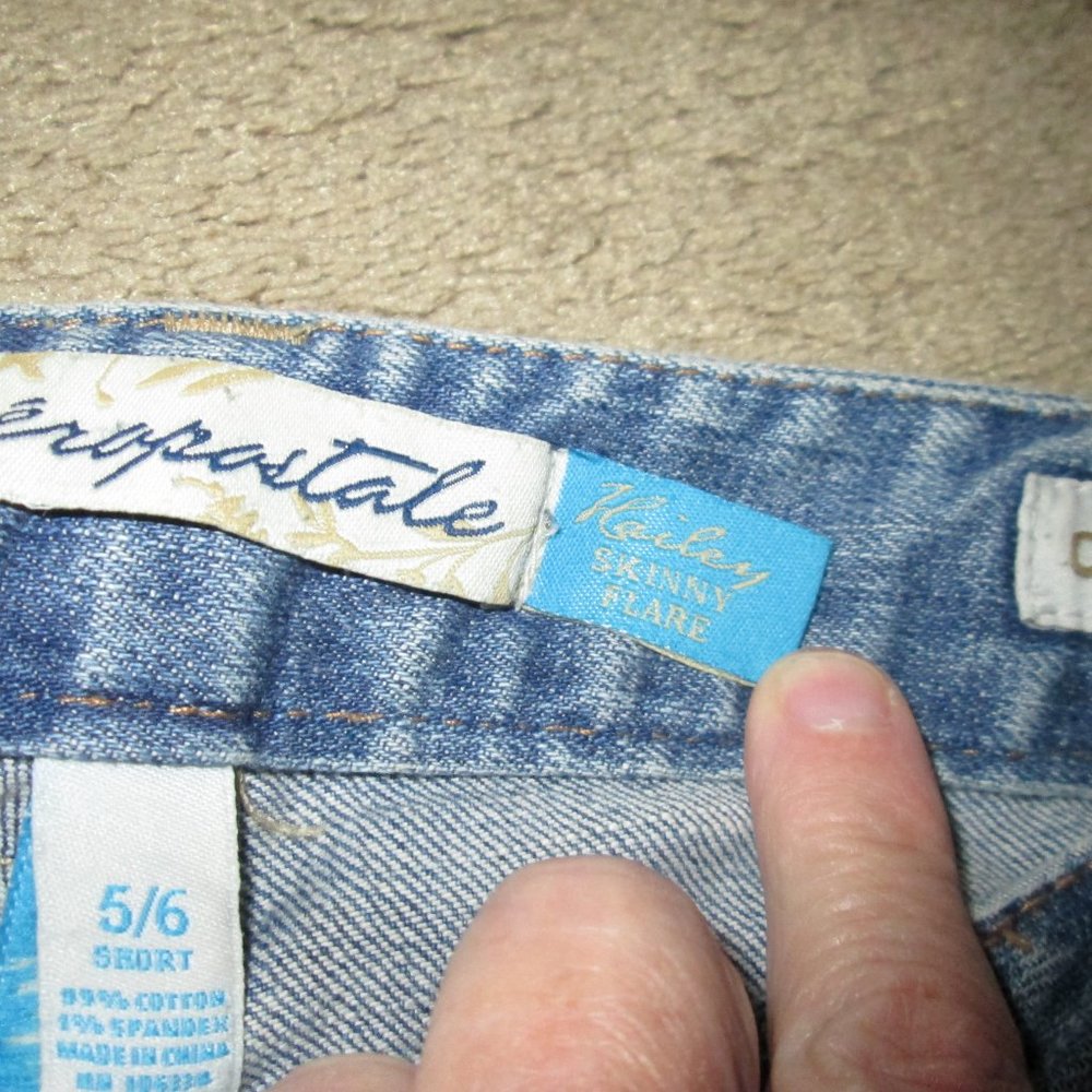 Jeans, 5/6 S, Curvy, Hailey Skinny Flare, Aeropostale
